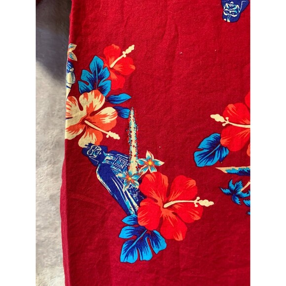 Star Wars Hawaiian Shirt Darth Vader Short Sleeve Button Down Mens Small Aloha - Picture 8 of 14